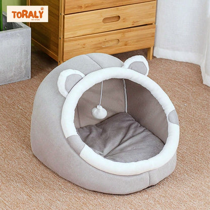 Cozy Pet Cave Bed