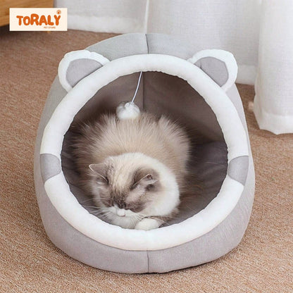 Cozy Pet Cave Bed