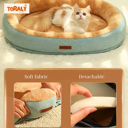 Calming Soft Pet Bed