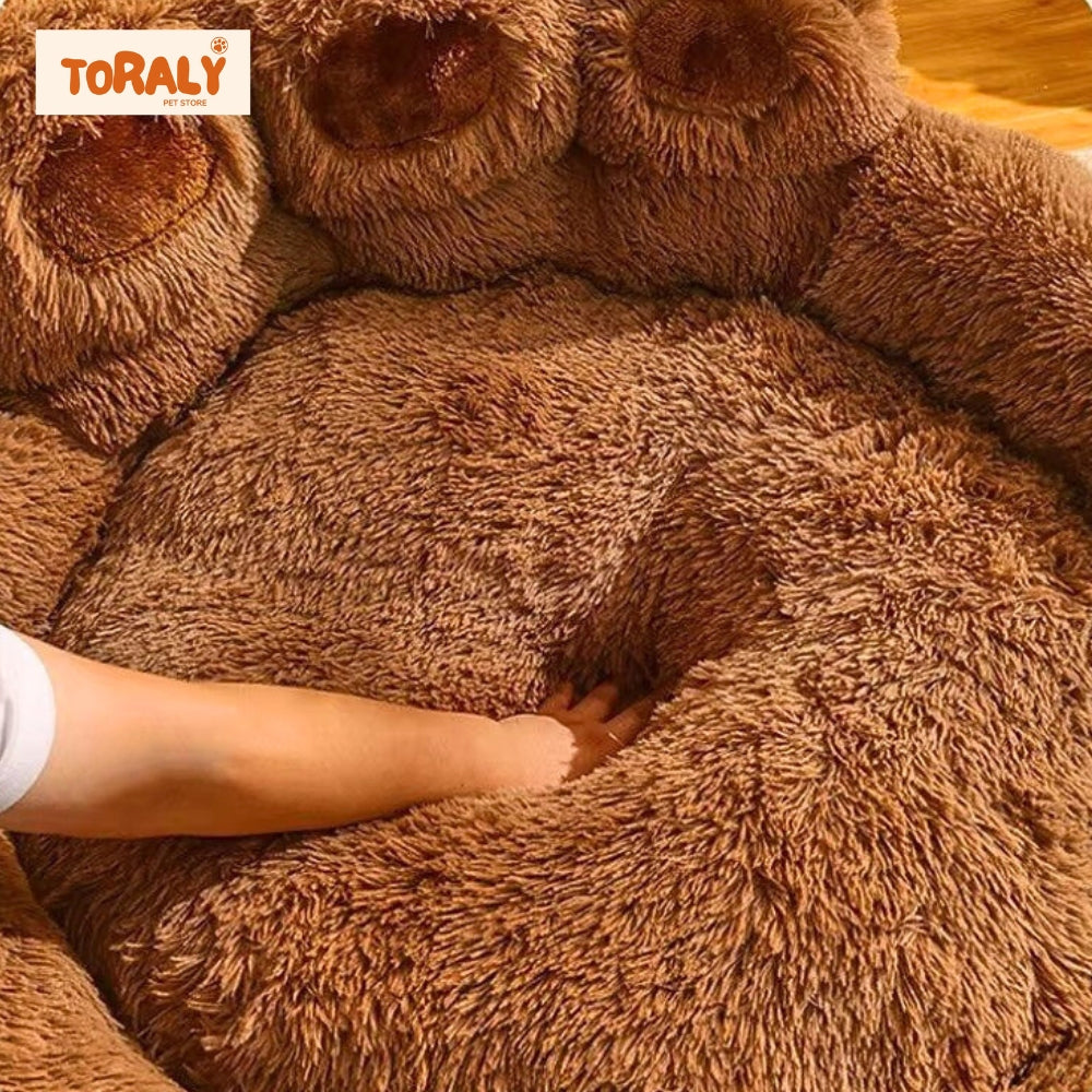 Cute Bear Claw Pet Bed