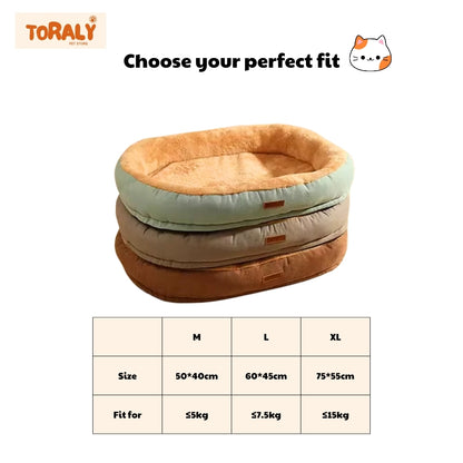 Calming Soft Pet Bed